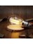 6 Watt Mini Top Ampul LED Filament G45 Şeffaf Cam Rustik Ampul E27 Duy 3000K Gün Işığı 6 Adet 3