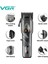 Profesyonel Şarjlı Saç Kesme Makinesi V-269 - LED Ekran, 9000 Rpm Motor, Dlc Kaplı Bıçaklar 4