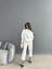 3 Iplik Şardonlu Kışlık Kalın Kapüşonlu Sweatshirt ve Eşofman Alt 4