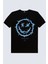 Dikenli Yüz Siyah Kadın Tshirt 2