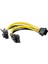 6 Pin Y Kablo 6 Pin Çoğaltıcı 6 Pin Splitter Kablo 6 Pin 6+2 Pin Çoğaltıcı 1
