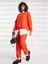 Mini Swoosh Oversized Sweatshirt In Red Pamuklu Kadın Sweatshirt 2