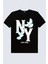 Ny Güvercinleri Siyah Kadın Tshirt 2