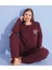Kadın Uzun Kol Büyük Beden Pijama Takımı 1