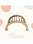 Pikler Halkası (Ham & Naturel) | Montessori Ahşap Tırmanma Kemeri | Eğitici Aktivite Oyuncağı 1