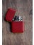 Hakiki Deri Kılıflı Zippo Benzinli Çakmak ,tamamen El Işi Üretim Gri Renkli 1