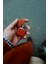 Hakiki Deri Kılıflı Zippo Benzinli Çakmak ,tamamen El Işi Üretim Orange Renkli 1