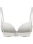 Ip Askılı Ekstra Dolgulu/push-Up Tshirt Bra Örme Sütyen 5