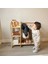 Montessori Gardırop, Çocuk Odası Giysi Askılığı - Naturel 2