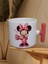 Pembe Minnie Çift Taraf Baskılı Kupa Bardak (Pembe T) 2