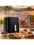 6,5lt Xxl Kapasite 3'ü 1 Arada Çözüm Hava ile Kızartma, Izgara ve Buharda Pişirme Airfryer 5