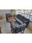 Serdem 3+1+1+Sehpa Bahçe Balkon Mobilya Takımı Gri 1
