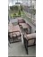 Serdem 3+1+1+Sehpa Bahçe Balkon Mobilya Takımı (Bej N0. 8) 1