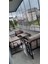 Serdem 3+1+1+Sehpa Bahçe Balkon Mobilya Takımı (Bej N0. 8) 2