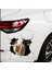 Camdan Bakan Inek Sticker Araba Oto Etiket 02128 2