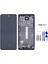Samsung Galaxy A52 - SM-A525 Uyumlu LCD Ekran Dokunmatik Servis Orijinali Çıtalı Mor + Tamir Seti 1
