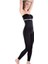 G7 Leggins Iki Beden Kaydırmaz Silikon Şeritli Extra Yüksek Bel Siyah Lohusa Tayt - Tayt Korsesi 2
