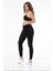 Dynamic Leggins Yüksek Bel Soft Comfort Full Likralı Ince Fitilli Kadife TAYT-1154-1172 3