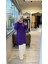 7014 Triko Tunik - Mor 1