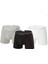 Iç Giyim Erdem Siyah-Beyaz-Gri 3'lü Basic Boxer 2