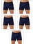 5'li Paket Erkek Pamuklu Likralı Boxer Şort 1