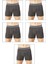 5'li Paket Erkek Pamuklu Likralı Boxer Şort 1