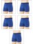 5'li Paket Erkek Pamuklu Likralı Boxer Şort 1