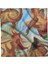 Batik Desenli Şifon Fular 1