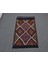 El Dokuması Geometrik Midye Model Karapınar Yörük Cecim Yün Kilim 5573 4