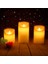 Alev Efektli Vıp Delu x e 14 Lü Set Işıklı Mum Gün Işığı LED Titrek Yanan LED Mum Büyük Orta Küçük Mum 3