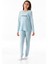 Let Love We Baskılı Kız Çocuk Pijama Takımı 4