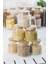 18 Li Set Bambu Kapaklı Cam Kavanoz & Erzak Saklama Kabı 6 X (1.3 LT 0.80 LT 0.50 LT ( Vakum Kapak ) 4
