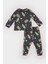 Erkek Bebek Pijama Takımı Uzay Baskılı Uzun Kollu Üst Beli Lastikli Uzun Alt D9069A525SP 1