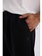 Fit Slim Fit Jogger Eşofman Altı Dar Kesim Skuba Dalgıç Kumaş Standart Paça Beli Bağcıklı Lastikli Paça Z9112AZ25SP 5