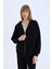 Okula Dönüş Relax Fit Kapüşonlu Kalın Basic Düz Cepli Fermuarlı Sweatshirt D8717AX25SP 3