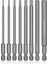 Adet 1/4 "hex Shank Kafa Allen Anahtarı Tornavida Soket Bit Metrik Manyetik Tornavida Uçları Seti (Yurt Dışından) 1