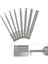 Adet 1/4 "hex Shank Kafa Allen Anahtarı Tornavida Soket Bit Metrik Manyetik Tornavida Uçları Seti (Yurt Dışından) 3
