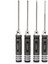 En Kaliteli Titanyum Nitrür Tini Hex Sürücü Anahtarı Tornavida 4 Parça Set 1.5mm/2mm/2.5mm/3.0mm Rc Helikopter Için (Yurt Dışından) 2