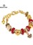 17Cm Tarzı Img-3568 Altın Kristal Aşk Kalp Charm Bilezik Ve Bilezikler Altın Renk Kadınlar Için Güzel Bilezikler Takı Pulseira Feminina (Yurt Dışından) 1