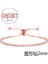 3-2 Mm Mm Moda Charm Cz Tenis Bilekliği Kadınlar Için Lüks Kristal Zirkon Takı Ayarlanabilir Altın Renk Kutusu Zincir Bilezikler (Yurt Dışından) 1
