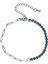 Xn152-Bw Zmzy Lüks Kristal Cz Tenis Bilekliği Bileklik Kadınlar Için Clatainless Çelik Zincir Bilezikler Düğün Moda Takı (Yurt Dışından) 2