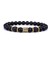 21Cm Tarzı No.16 Boyutu Moda Obsidyen Aslan Kafası Charm Bilezikler Erkekler Lava Taş Zirkon Prizma Bilezik Ve Kadınlar Için Bilezikler Yeni Dostluk Takı (Yurt Dışından) 5