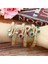Fa1388Kırmızı Sunspicems Soyut Altın Rengi Fas Kalp Bileklik Charm Bilezik Kadınlar Için Hint Taklidi Gelin Düğün Takısı Aşk (Yurt Dışından) 3