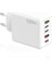 120W 3 Type-C + 2 UsbA Toplam 5 Çıkışlı Ev Tipi Süper Hızlı Şarj Aleti SR104 1