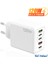 120W 3 Type-C + 2 UsbA Toplam 5 Çıkışlı Ev Tipi Süper Hızlı Şarj Aleti SR104 2