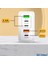 120W 3 Type-C + 2 UsbA Toplam 5 Çıkışlı Ev Tipi Süper Hızlı Şarj Aleti SR104 4