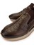 Erkek Deri Kahverengi Sneakers & Spor Ayakkabı 383 6276 Erk Ayk SK24-25 Kahve Slvr 3