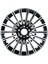18 Inç 5X112 Vito Viano Uyumlu Siyah Elmas Kesim Jant Modeli Mercedes (4 Adet) 1
