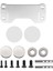 Mıknatıs Araba Gövde Kabuğu Sütun Direk Montajı Eksenel SCX24 AXI00001 Chevrolet C10 1/24 Rc Paletli Araba Yükseltme Parçaları, 3 (Yurt Dışından) 1