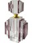 Kristal Bordo Büyük Şişe 10 x 5 x 20 cm 1